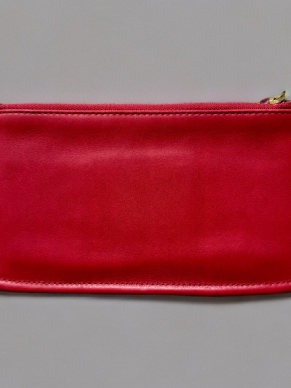 Vintage Coach Red Leather Skinny Case with Hangtag - Picture 3 of 6